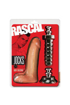 Jocks Brent Silicone 8" Dildo with Interchangeable Bases > Dildos > Realistic Dildos