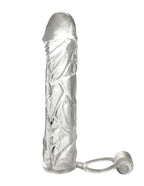 Fantasy XTensions Clear Vibrating Penis Sleeve > Sex Toys For Men > Penis Sleeves