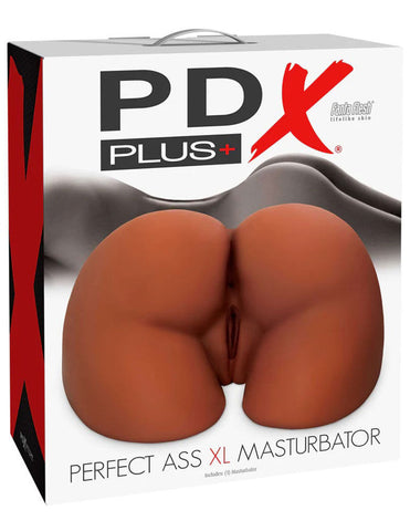 Pipedream PDX Plus Perfect Ass XL Masturbator in Brown Assturbators