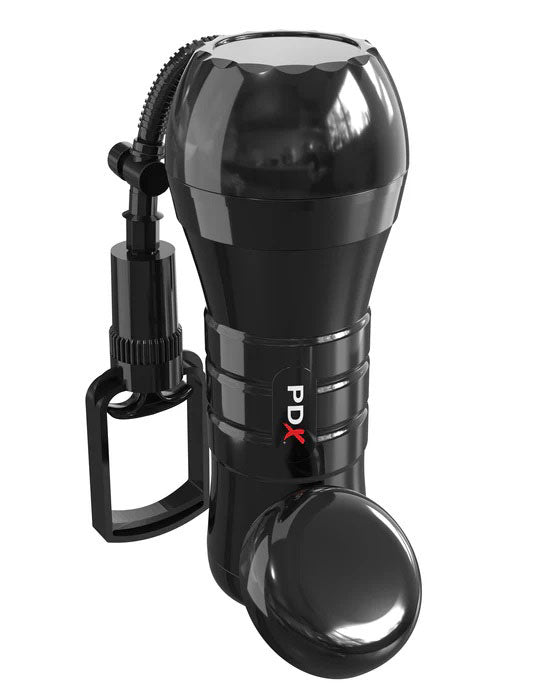 PDX Extreme Wet Pussies Super Sucker XXL (Brown) – Extra-Large Stroker > Sex Toys For Men > Masturbators > Manual