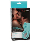 Silicone Rechargeable French Kiss Enhancer – Vibrator with 12 Functions and Flickering Teaser Ring > Cock Ring > Vibrating