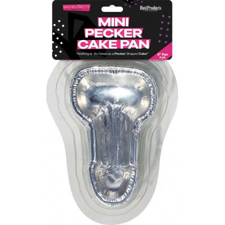 Peter Party Small 6 Pack Penis Shaped Cake Pan 8 Inch Length 5 Inch Width – Cake Pan Silver > Novelties > Party Supplies Main image