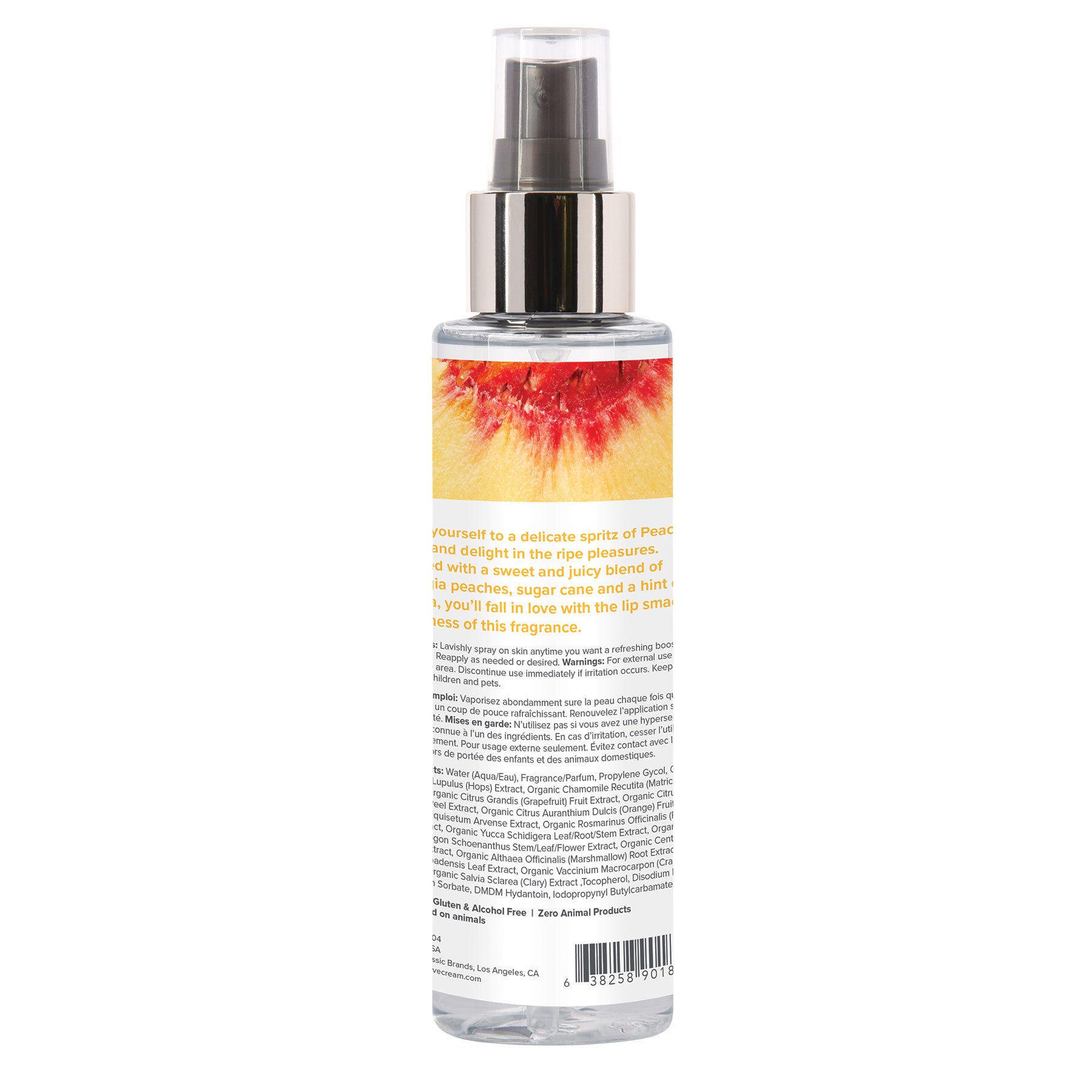 Coochy Tempting Peachy Keen Fragrance Mist Body Spray 4 oz Bath & Body
