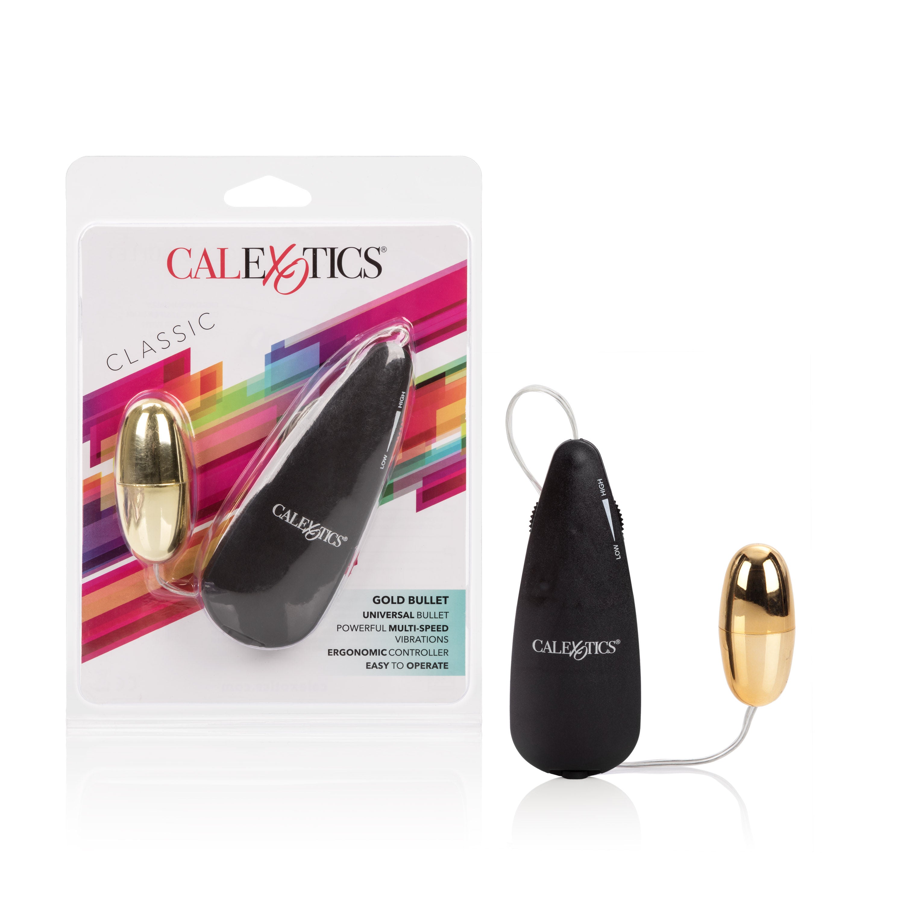 Golden Bullet Compact Vibrator for Intense Pleasure Moments Black BULLETS