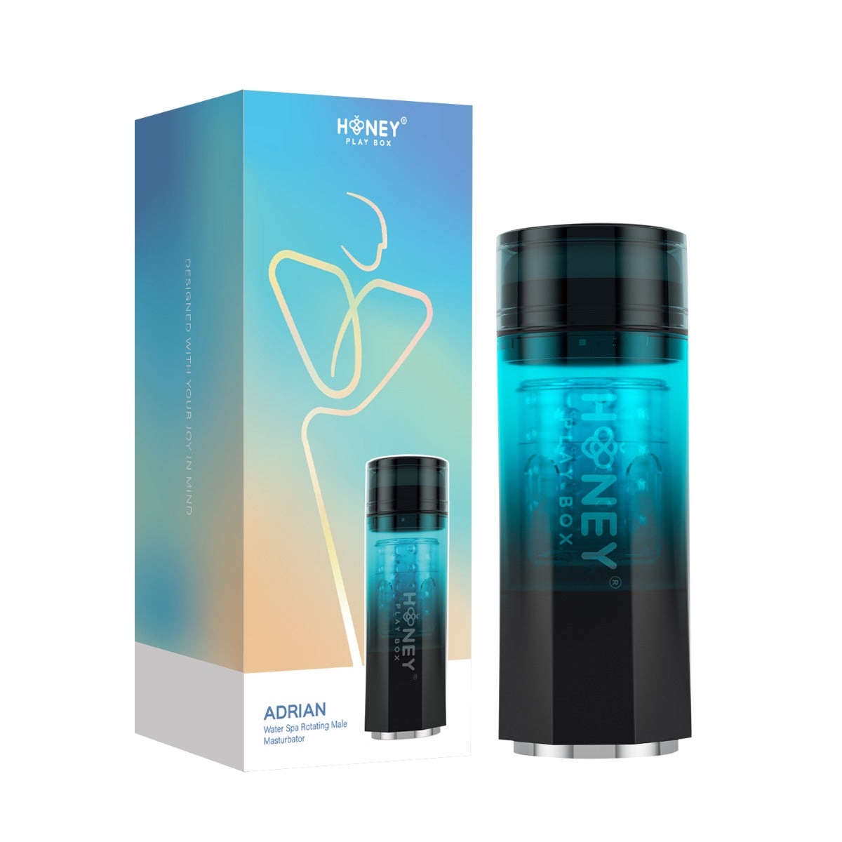 Adrian Water Spa Rotating Male Masturbator – Rotating Sleeve Rechargeable Male Masturbator > Sex Toys For Men > Masturbators > Vibrating