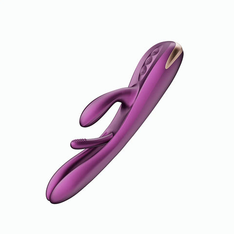 Terri App-Controlled Rabbit Vibrator – Silicone Tapping Hollow Shaft Vibrator > Vibrators > Ladies > Rabbit