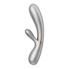 Satisfyer Hot Lover Warming Dual-Stim Vibrator Silver