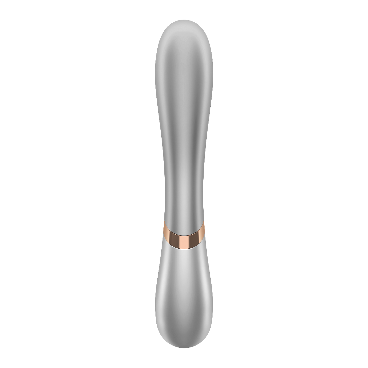 Satisfyer Hot Lover Warming Dual-Stim Vibrator Silver