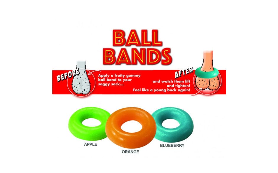 Hott Products Adult Toys Ball Bands Gummy Cock Ring 5023664003526