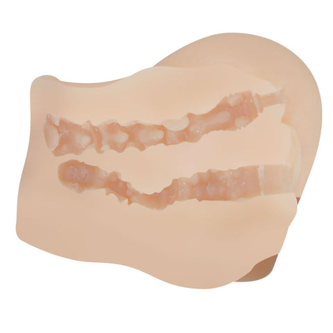 Mila Realistic Vagina and Ass Vibrator (Light) – Dual Entry Masturbator > Sex Toys For Men > Assbators