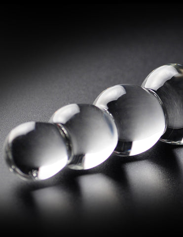 Icicles Clear Glass Massager Wand Handcrafted Adult Toy Clear > Sex Toys > Glass