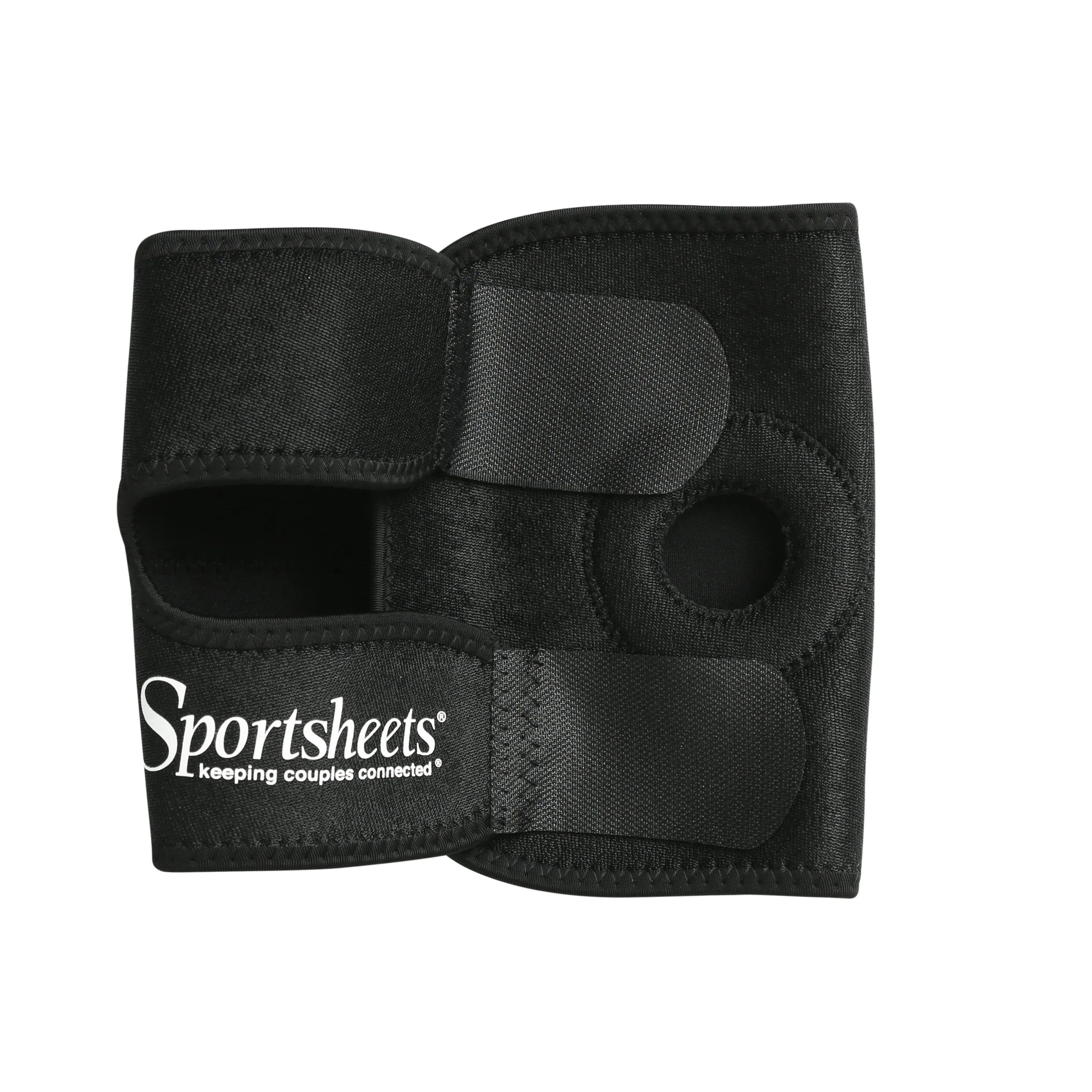 Thigh Strap Adjustable Harness – Velcro Adjustable Up to 24 Inches Strap-On Accessory Black > Sex Toys > Sex Positioners Main image