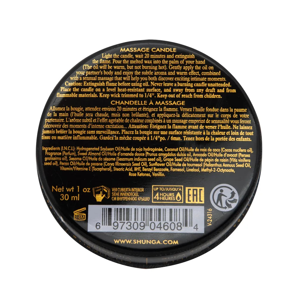Mini Massage Candle – Soy-Based Travel Size Massage Candle > Candles > Massage