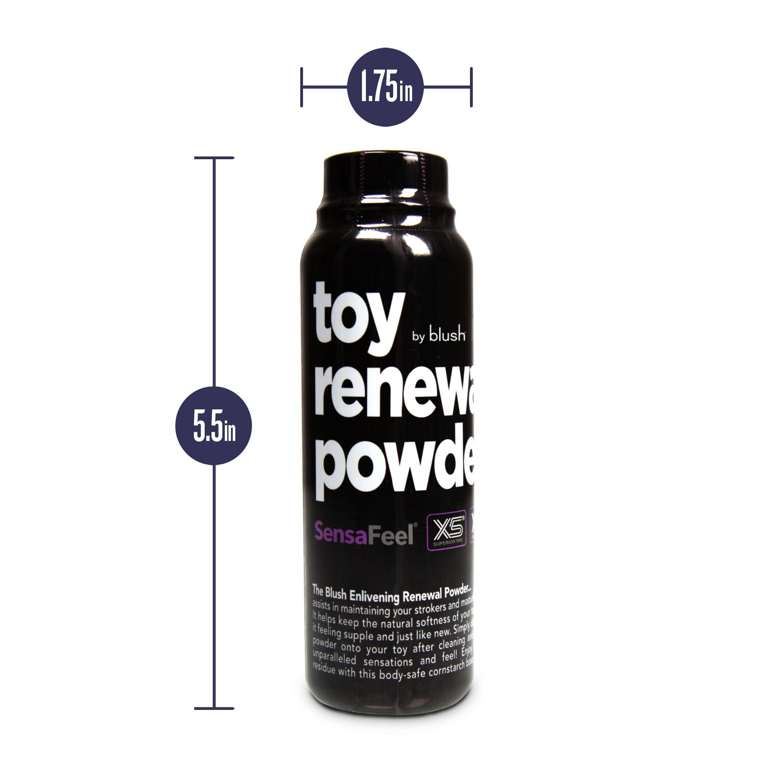 Blush Toy Renewal Powder 96g for TPE/TPR Adult Toys Toy Cleaners