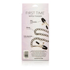 First Time Fetish Adjustable Nipple Clamps with Soft Pads
