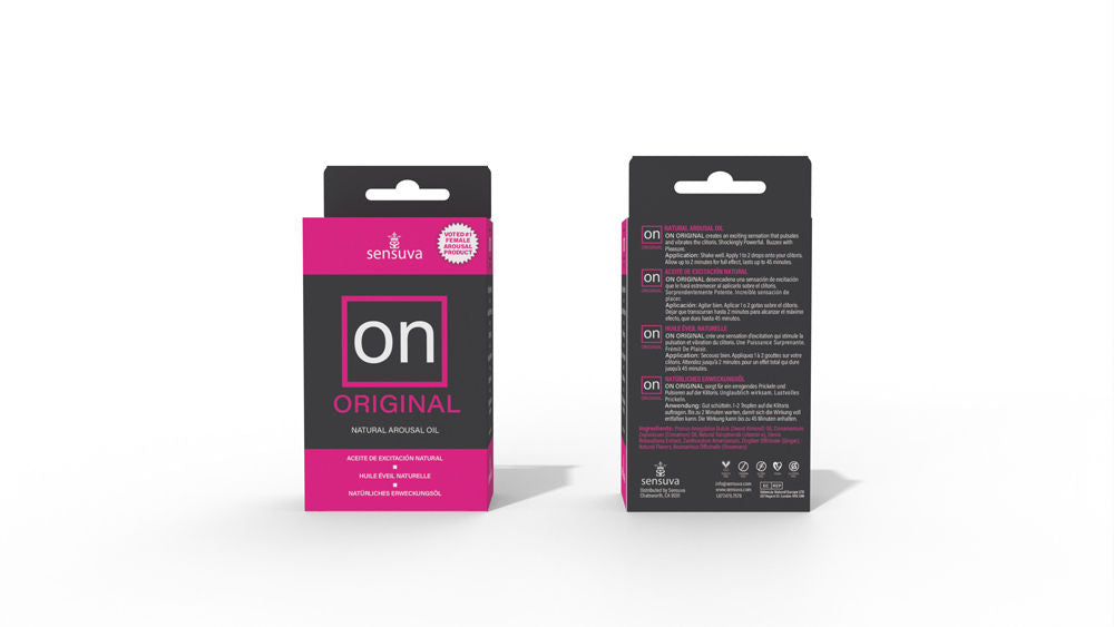 On Natural Original Arousal Oil Medium Box for Women 0.17 Oz Enhancers Female