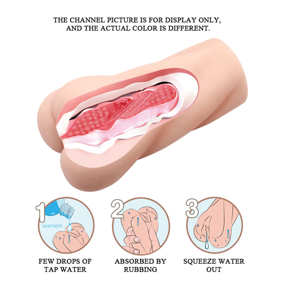 Crazy Bull Realistic Anime Girl 3D Vagina Masturbator – Compact Portable Masturbator > Sex Toys For Men > Masturbators > Manual