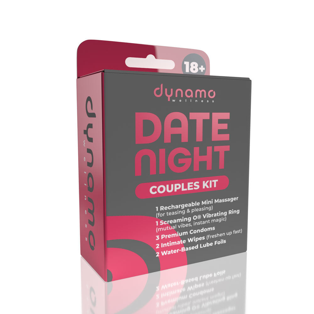 Screaming O Date Night Intimacy Kit – Rechargeable Mini Massager and Vibrating Ring Set Default Title > Sex Toys > Couples Toys