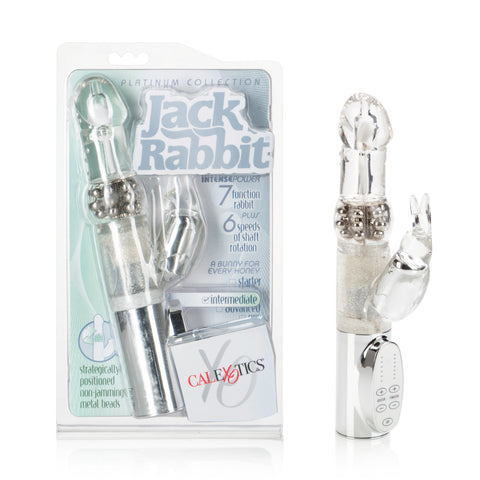 Platinum Jack Rabbit - Silver VIBRATORS-RABBIT