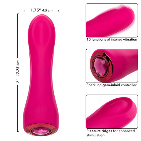 Gem Vibe Collection Bliss Pink Intimate Vibrator for Adults Vibrators