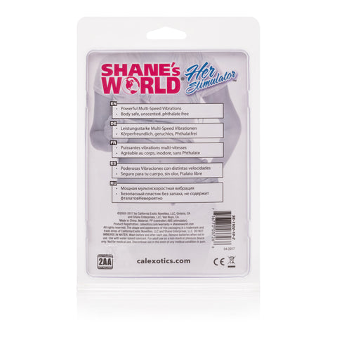 Shanes World Her Pink Vibrating Stimulator Compact Sex Toy BULLETS & EGGS