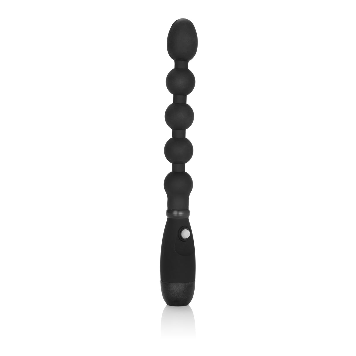 Booty Call Booty Bender Black Silicone 7" Anal Vibrator Toy > Anal Range > Anal Beads Main image