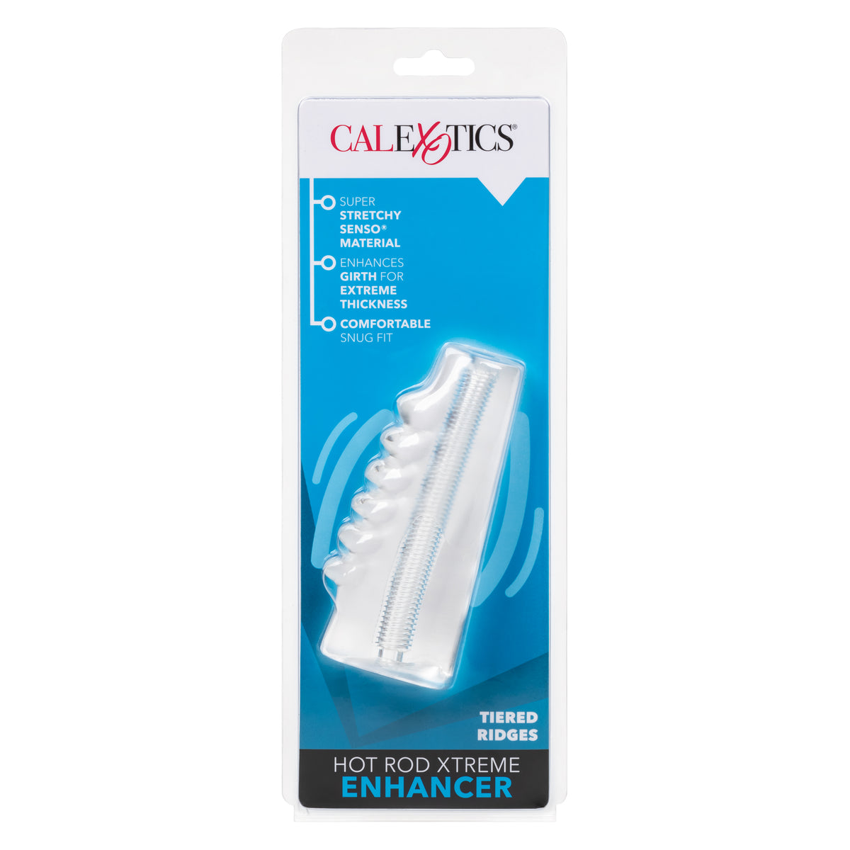 Hot Rod Xtreme Enhancer Clear Stretchy Girth Enhancement Penis Sleeve > Sex Toys For Men > Penis Sleeves