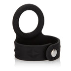 Silicone Adjustable Tri-Snap Scrotum Support Ring Large – Comfortable Silicone Support Ring > Cock Ring > Adjustable