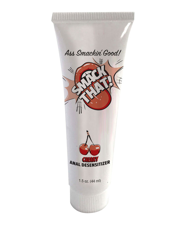 Smack That Cherry Flavoured Anal Desensitiser 44ml Tube Anal Lubricant