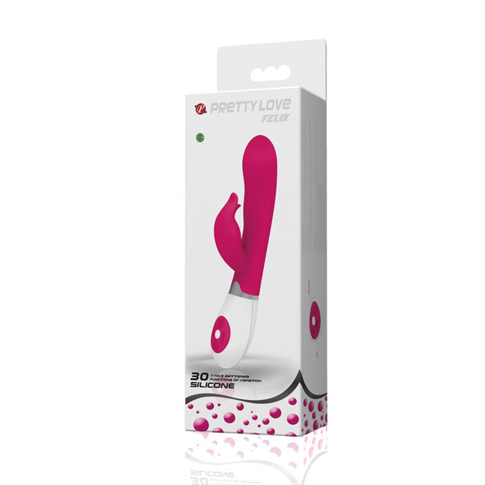 Pretty Love Felix - 30 Function - Pink VIBRATORS-RABBIT