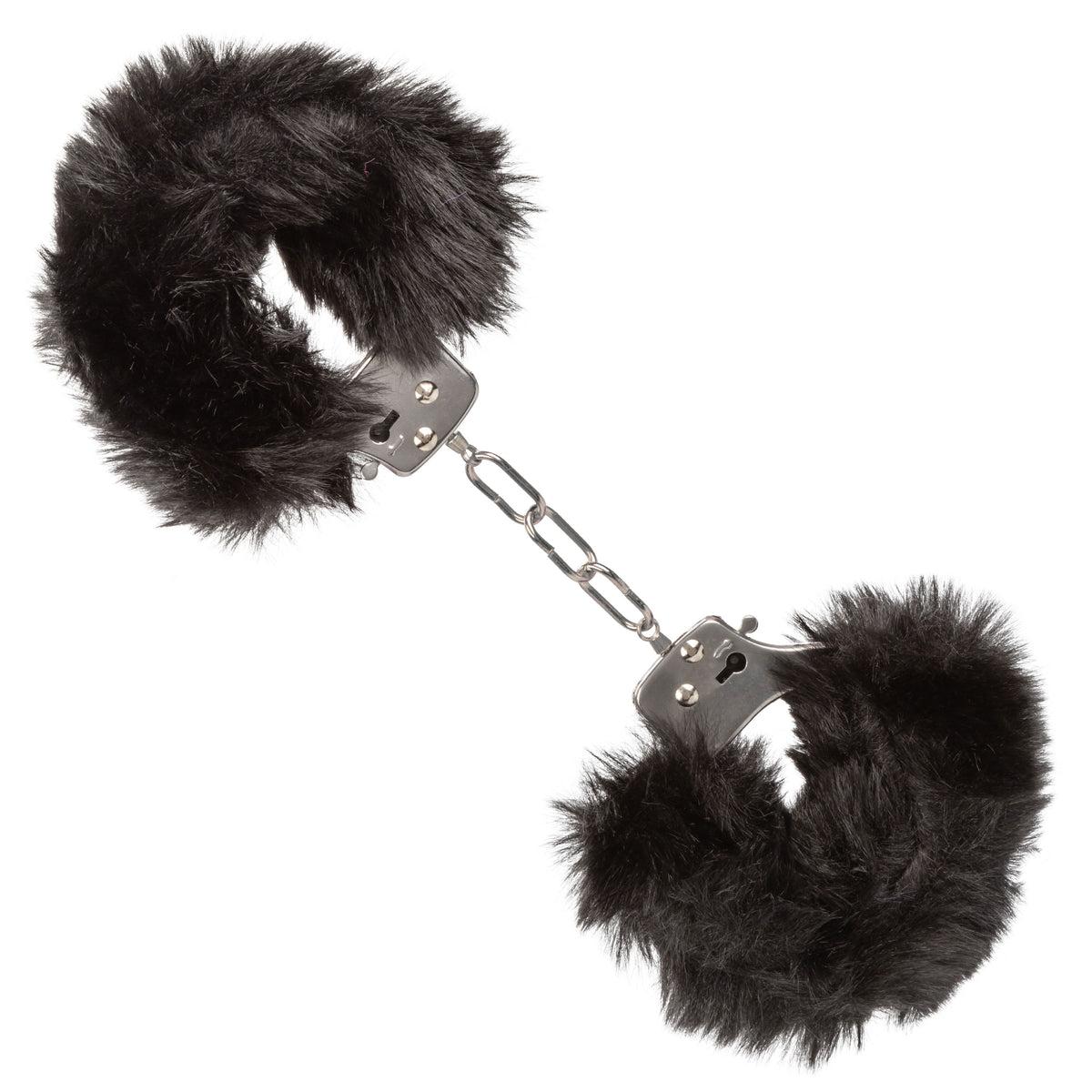 Ultra Fluffy Black Furry Bondage Cuffs > Bondage Gear > Handcuffs