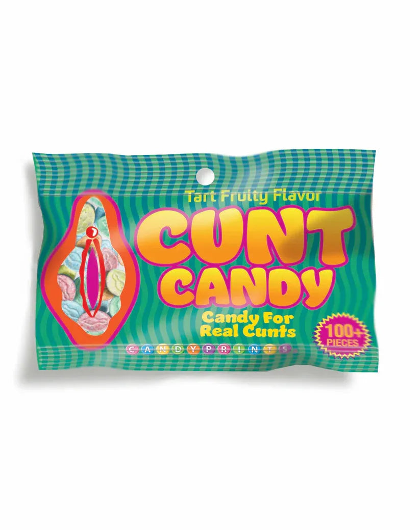 Cunt Candy 3oz Bag – Tart Vagina-Shaped Candy Snack Bag > Novelties > Candy & Edible Items