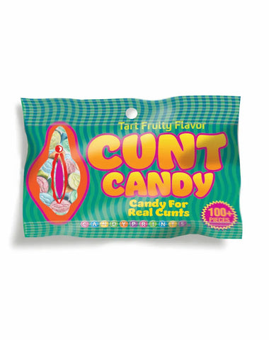 Cunt Candy 3oz Bag – Tart Vagina-Shaped Candy Snack Bag > Novelties > Candy & Edible Items