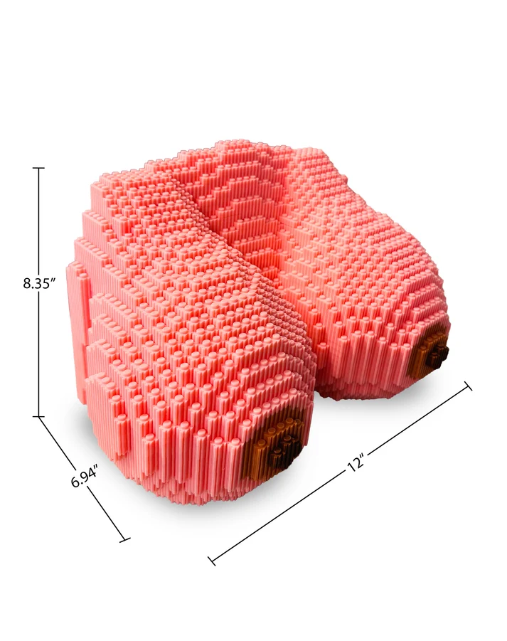 Cock Blocks - Rack And Stack - 3382 Piece 3D Jigsaw Puzzle Secondary image
