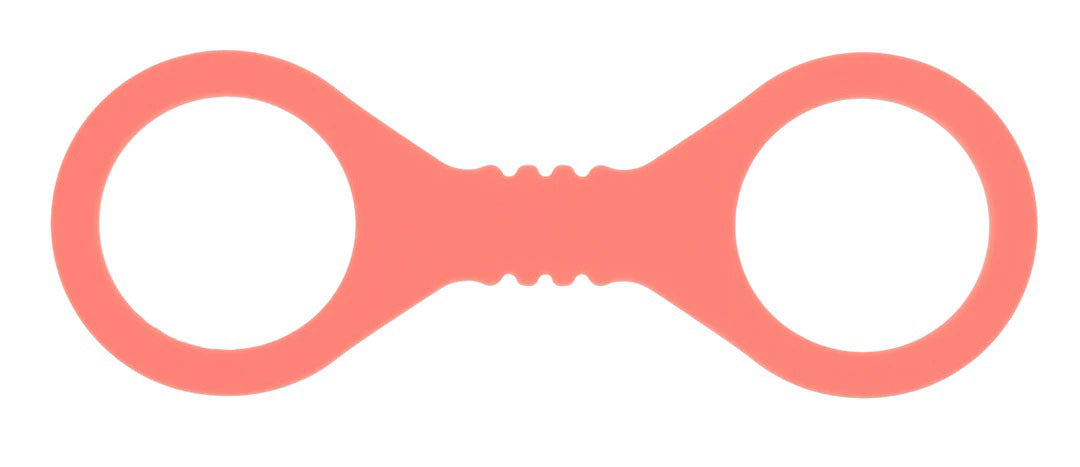 Peaches N Creame Silicone Cuffs (Orange) – Small Silicone Cuffs > Bondage Gear > Restraints