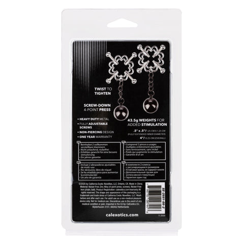 Nipple Grips 4 Point Weighted Nipple Press Nipple Clamps