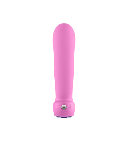Sormi Flickering Bullet Vibrator with 11 Modes in Pink Silicone Pink Finger Stimulator