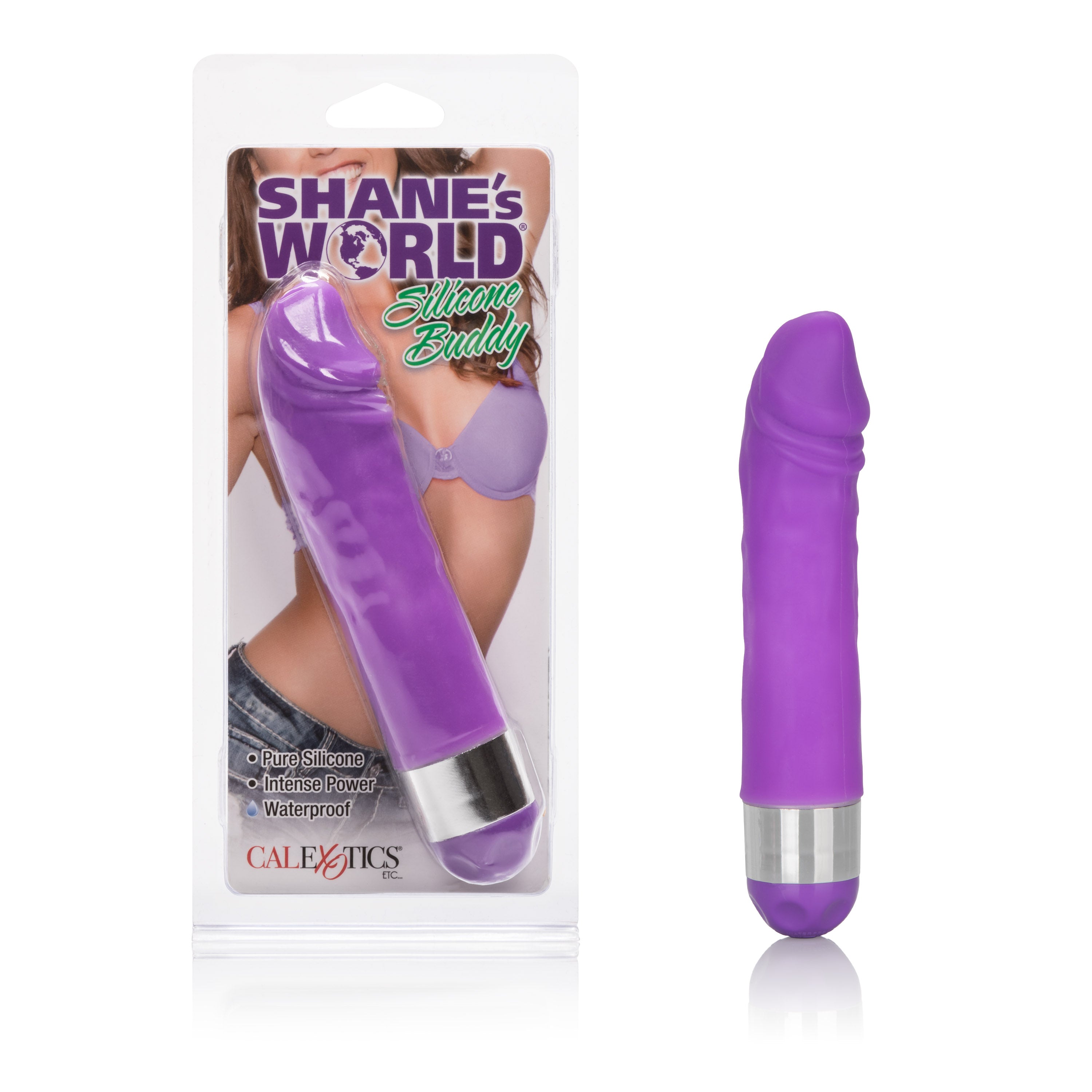 Shanes World Silicone Buddy Purple Discreet Adult Vibrator Vibrators