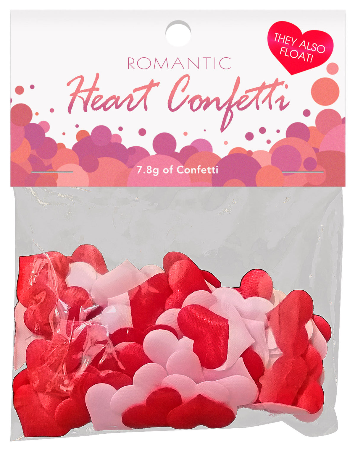 Romantic Heart Confetti Pink > Novelties > Gag Gifts