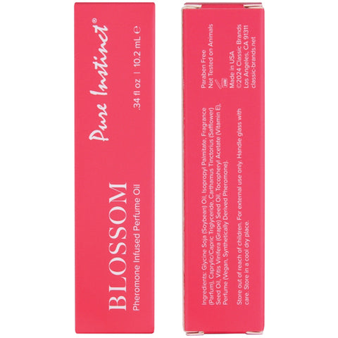Pure Instinct Blossom Pheromone Fragrance Oil Roll-On 10.2ml Perfume Spray