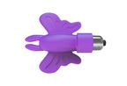 Flirt Finger Butterfly Silicone Vibrator – Compact Fingertip Clit Stimulation Vibrator Purple > Vibrators > Finger Vibrators