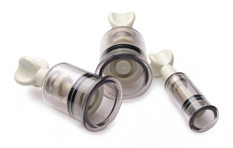 Size Matters Clit And Nipple Sucker Set Suction Stimulator Nipple Suckers