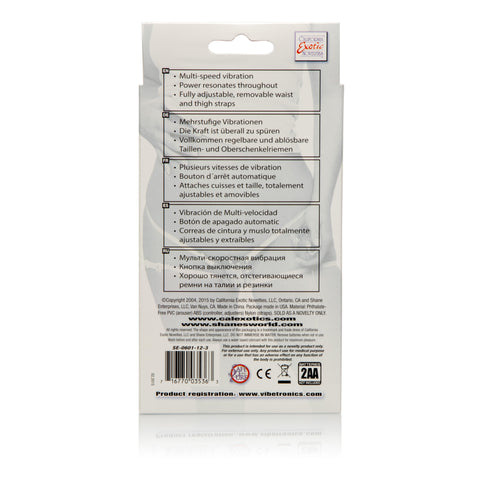 Shanes World Venus Butterfly Clitoral Stimulator with Straps STIMULATORS