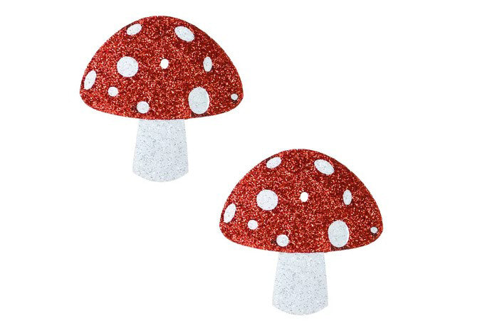Almost Emoji Sparkly Shroom – Decorative Nipple Cover Pasties > Clothes > Pasties