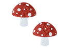Almost Emoji Sparkly Shroom – Decorative Nipple Cover Pasties Red > Clothes > Pasties