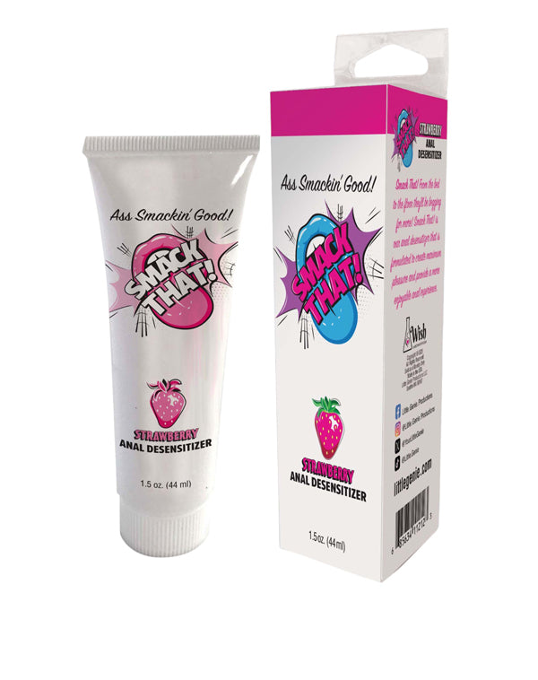 Smack That Anal Desensitiser Strawberry Flavoured 44 ml Tube Anal Lubricant
