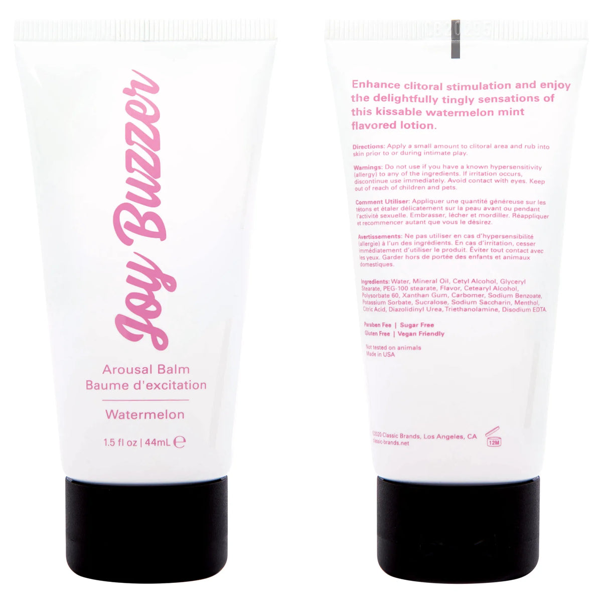 Joy Buzzer Watermelon Cooling Lotion – Water-Based Clitoral Stimulation Gel Default Title > Essentials > Womens Enhancers