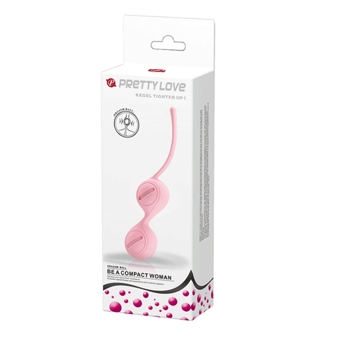 Pretty Love Silicone Kegel Balls for Pelvic Floor Exercise Pink > Sex Toys For Ladies > Kegel Exercise