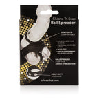 CalExotics Adjustable Silicone Tri-Snap Ball Spreader – Soft Stretchable Silicone Accessory > Sex Toys For Men > Ball Stretchers