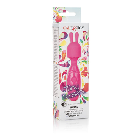 Tiny Teasers Rechargeable Bunny Vibrator Travel Mini Wand STIMULATORS